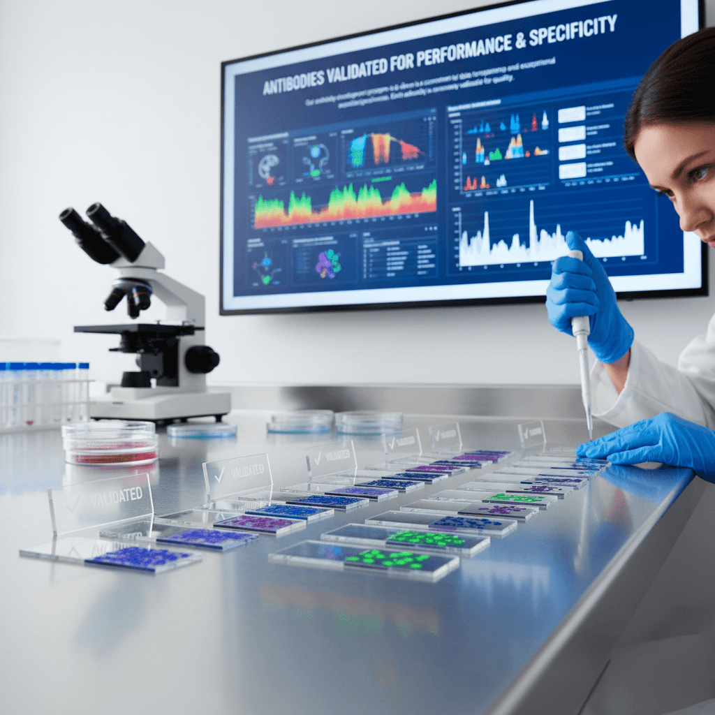 antibodies validated for performance specificity